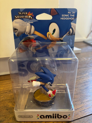 Amiibo no. 26 Sonic the Hedgehog
