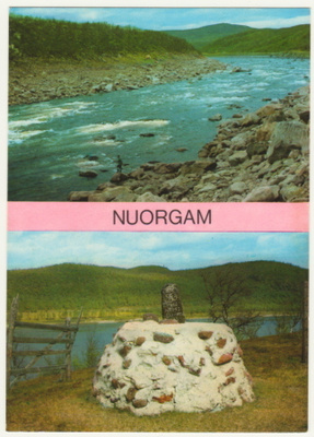 Nuorgam Lappi rajapyykki 1971
