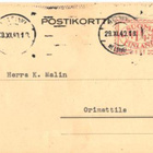 FIRMAKORTTI VALIO HELSINKI-ORIMATTILA FRAMA1 3/4 MK - pikkukuva 1