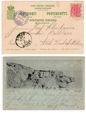 Hanko 1898 Jättegrytan pk Itävaltaan