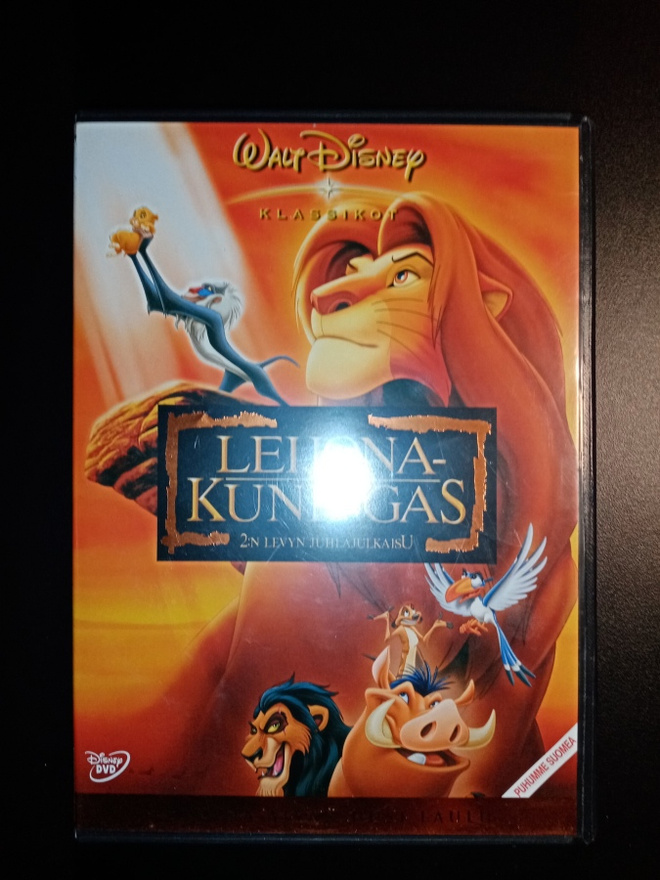 DVD Leijonakuningas, Walt Disney -  32. Klassikko