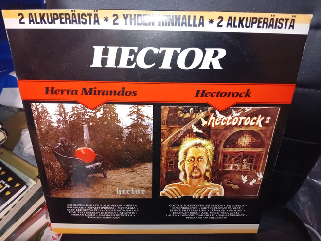 2LP HECTOR 2 ALKUPERÄISTÄ  ( SIS POSTIKULU )