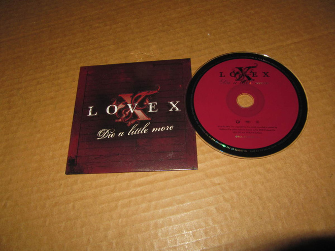 Lovex CDS Die A Little More v.2006  UUSI!