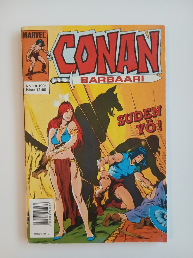 Conan barbaari sarjakuvalehti (1 / 1991)