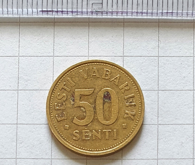 Eesti 50 senti kolikko