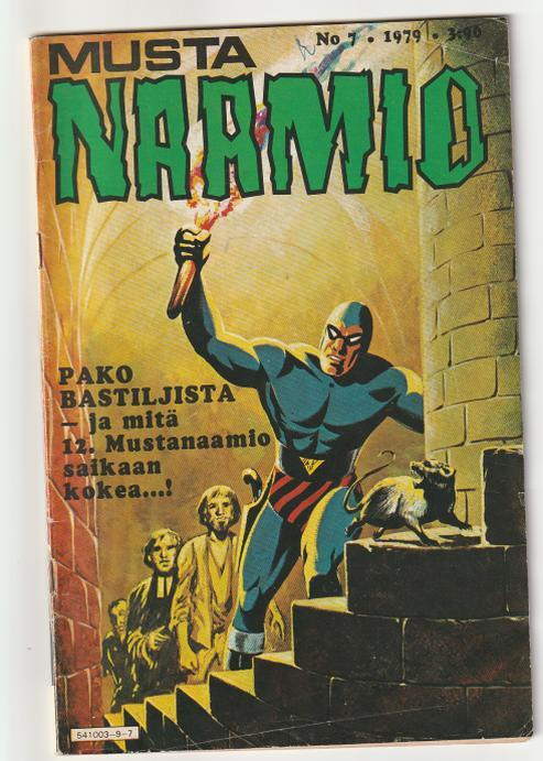 Mustanaamio 7/1979 - Pako Bastiljista