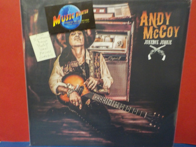 ANDY MCCOY - JUKEBOX JUNKIE FIN 2022 M/M SOITTAMATON? LP