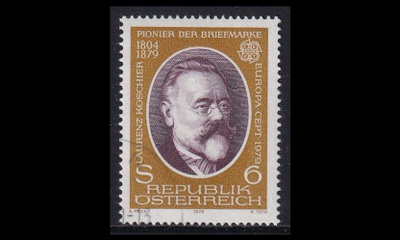 Itävalta 1608 o Europa postihistoria (1979)