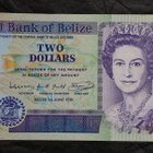 Belize 2 dollars 1991 kiertämätön UNC seteli Keski-Amerikka - pikkukuva 1