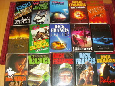 Dick Francis-kirjapaketti (16 kpl)