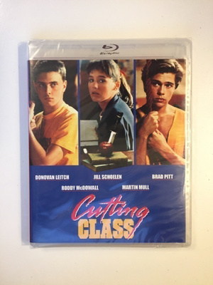 Cutting Class (Blu-ray) Brad Pitt (UUSI) Vinegar Syndrome