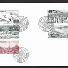 Ruotsi - I Dalon FDC 1973 (Fac. 811-815) - pikkukuva 1