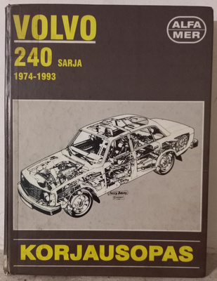 Korjausopas VOLVO 240 sarja 1974-1993