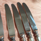 Hopeiset Musla veitset 22cm - pikkukuva 2