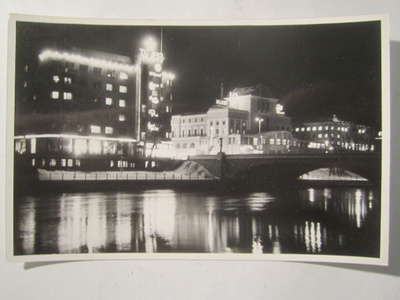 VANHA Postikortti Tampere 1950-l Alkup.Mallikappale