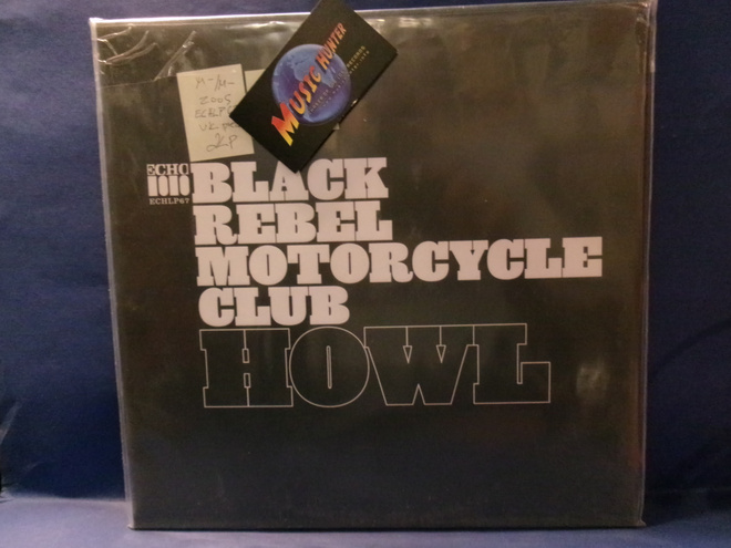 BLACK REBEL MOTORCYCLE CLUB - HOWL M-/M- UK 2005 PRESS LP