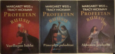 Weis & Hickman: Profeetan ruusu 1-3/3 (sid.kirjastopoistoja)