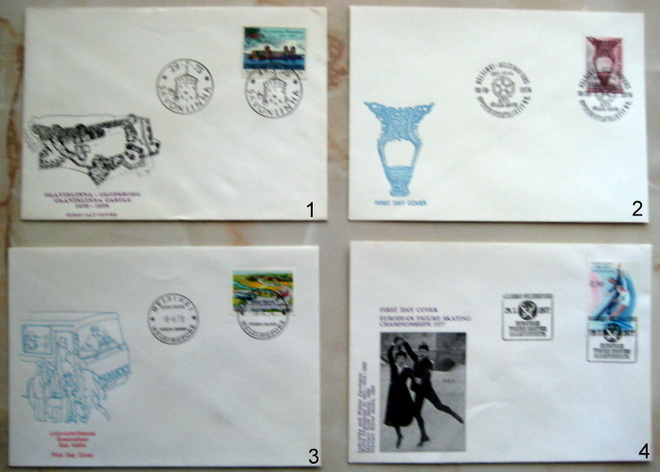 20 kpl.tta FDC-kuoria-70/-80 lukua  (35)