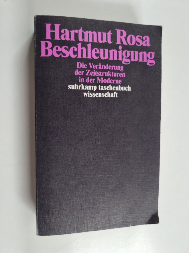 Hartmut Rosa : Beschleunigung - die Veränderung der Zeits...