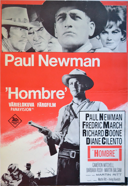 Elokuvajuliste: Hombre (Paul Newman)