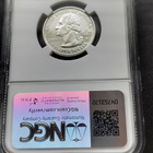 USA 2003-S, State Quarter, Arkansas, hopeaa, Proof, NGC - pikkukuva 2