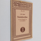 Johann Peter Hebel : Kannitverstan und andere Geschichten - pikkukuva 1