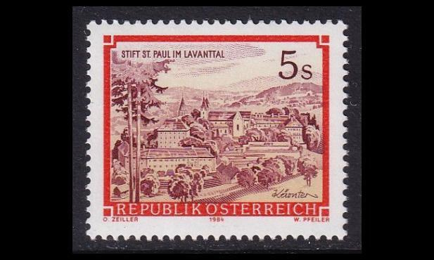 Itävalta 1827 ** Käyttösarja luostari 5 S (1985)