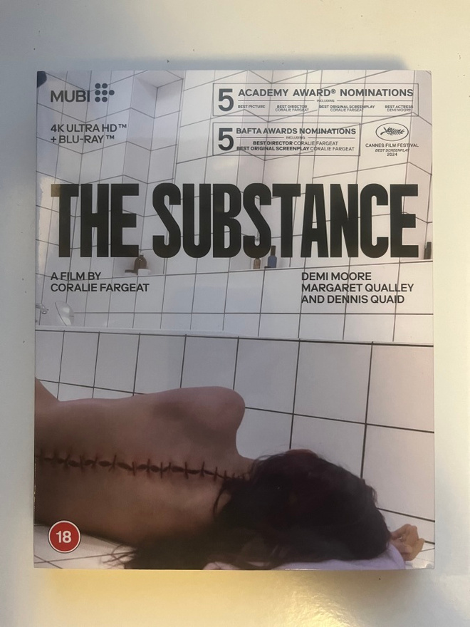 The Substance (4K Ultra HD + Blu-ray) 2024 (UUSI)