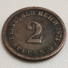 Saksa 2 Pfennig 1874A - pikkukuva 3