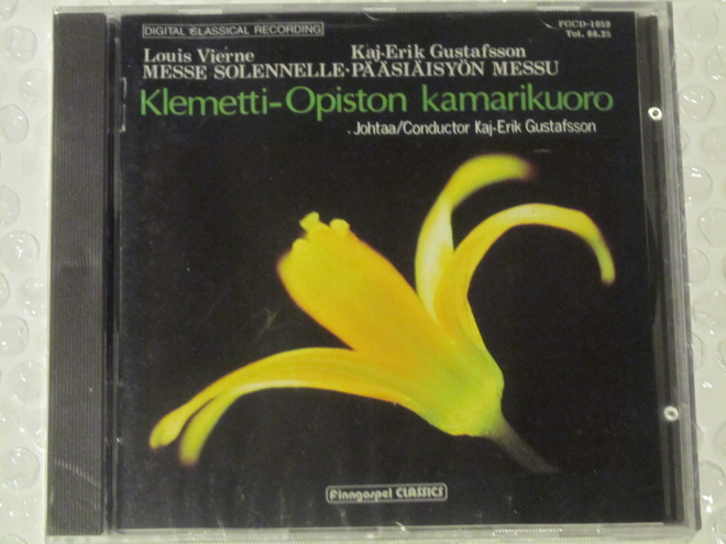 Klemetti-opiston kamarikuoro • Messe solennelle CD