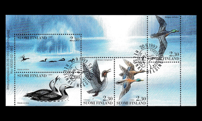 1218-22hb o Vesilintuja vihkolehti EPL (1993)