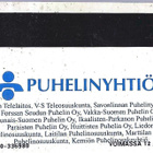 D63 10 MK TYS KOIVU JA KERROSTALO PUHELINKORTTI TURUN TELELA - pikkukuva 2