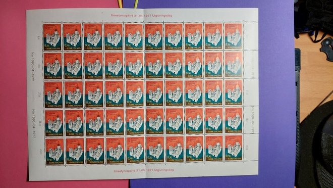1977 Suomen ortodoksinen kirkkokunta 800 vuotta arkki **