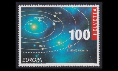 Sveitsi 2101 ** Europa astronomia (2009)
