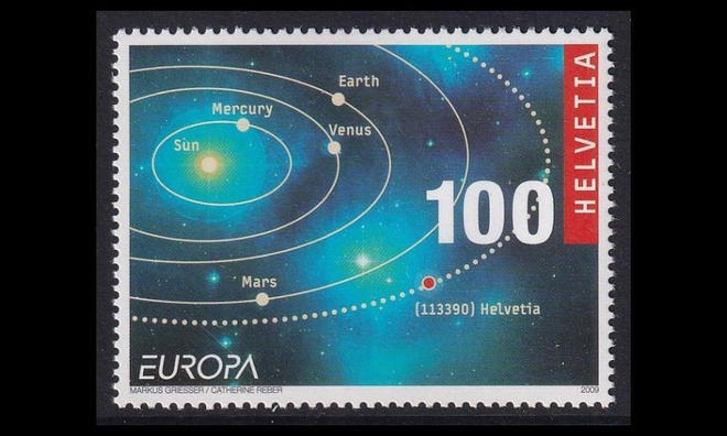 Sveitsi 2101 ** Europa astronomia (2009)