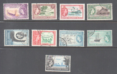 Solomonsaaret 1956 täysi sarja