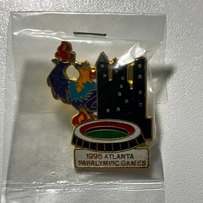Atlanta 1996 paralympialaiset pinssi