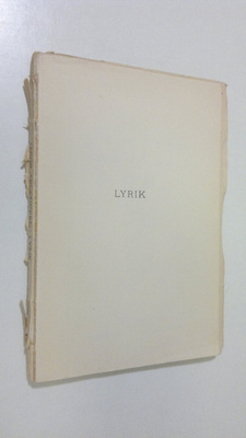 Jacob Tegengren : Lyrik
