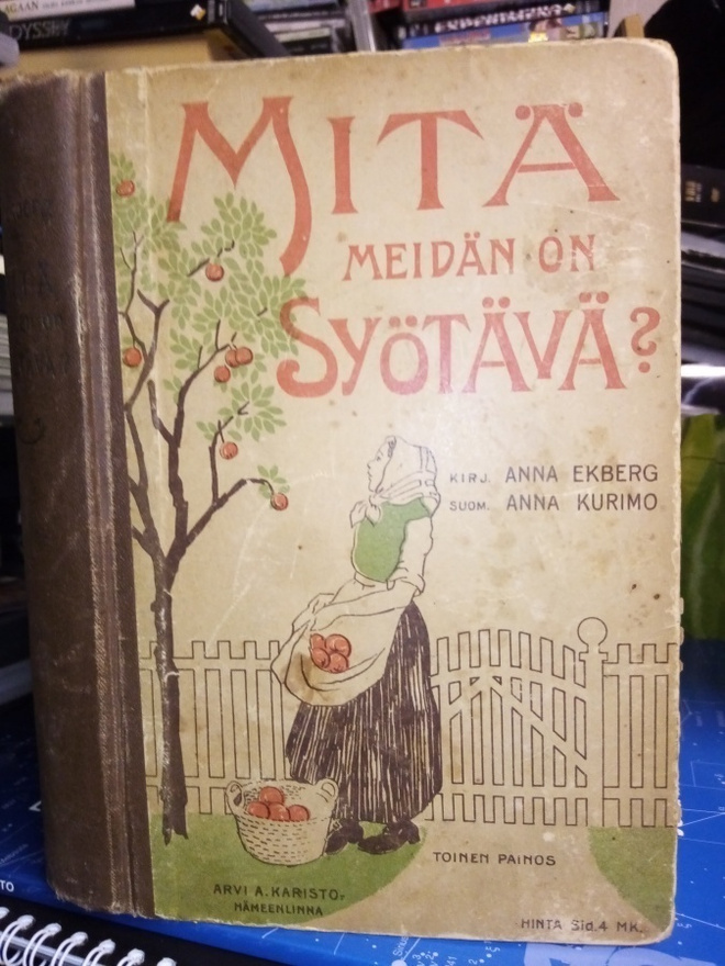 Anna Ekberg :  Mitä meidän on syötävä ( SIS POSTIKULU)