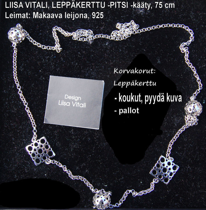 LIISA VITALIN LEPPÄKERTTU-PITSI -kääty