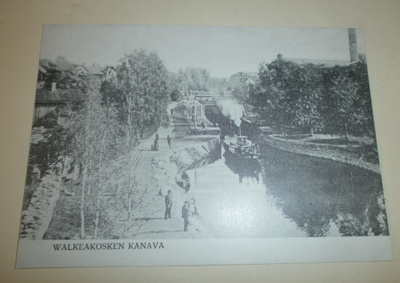 Valkeakoski, Walkeakosken kanava,  Finlandia 1988, ei p