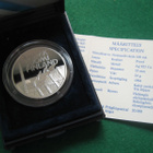100 mk hopea juhlaraha Yleisurheilu EM-kisat 1994 PROOF ras. - pikkukuva 2