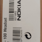 NOKIA WH-100 headset handsfree uudet, - pikkukuva 3