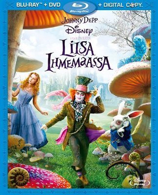 Liisa Ihmemaassa (Tim Burton) (15 114) k -FI- BLUR+DVD digib