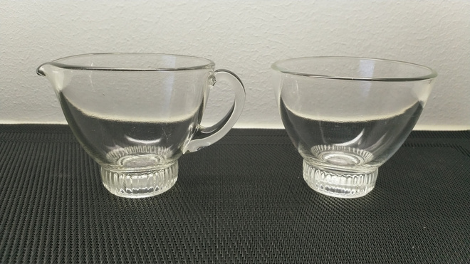 Karhula-Iittala kirkas sokerikko ja kermakko