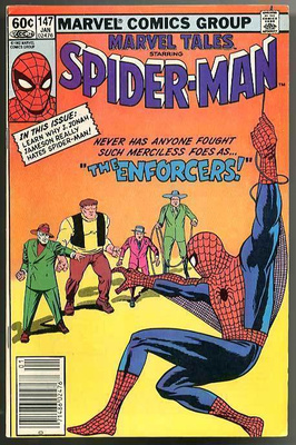 Marvel Tales starring Spider-Man #147 (Marvel, January 1983)