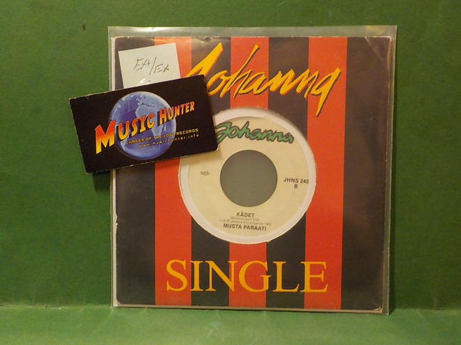 MUSTA PARAATI - ROMANSSI EX+/EX FIN -82 7" SINGLE