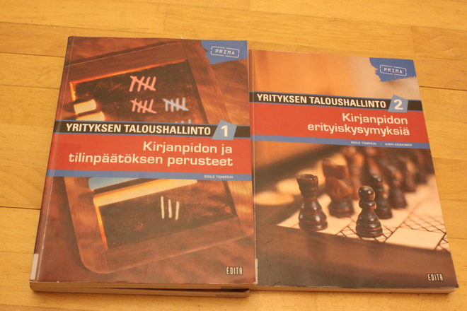Tomperi Yrityksen taloushallinto 1-2 Kirjanpidon (2 kirj) D3