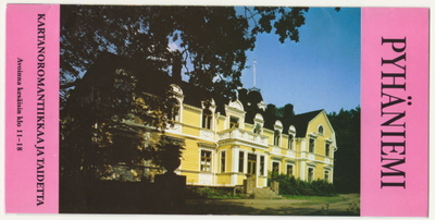 Hollola Lahti Pyhäniemen kartano esite 1988