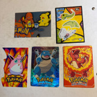 5 kpl Pokemon kortteja Blastoise Charmeleon Wigglytuff - pikkukuva 1
